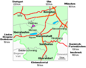 Missen und Umgebung - Bayern-Info